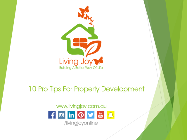 10 Pro Tips For Property Development